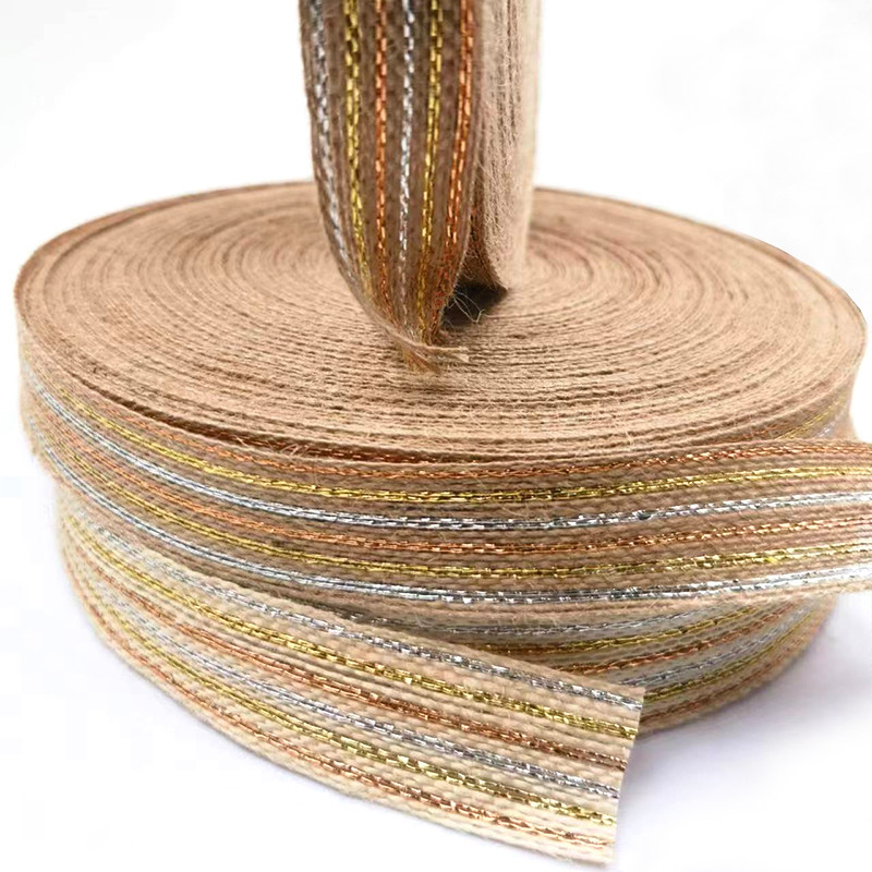 Jute-band Eco-vriendelijke vislijn 50% Jute 15% Polyester 35% PE-materiaal voor zakken