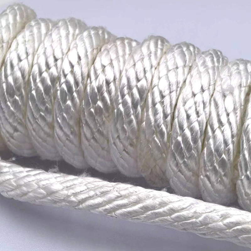 Hoge sterkte 100% polyester touwen 10 mm goederenpakket gebreide touw voor verschillende doeleinden