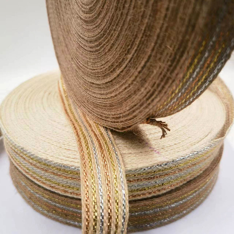 Jute-band Eco-vriendelijke vislijn 50% Jute 15% Polyester 35% PE-materiaal voor zakken