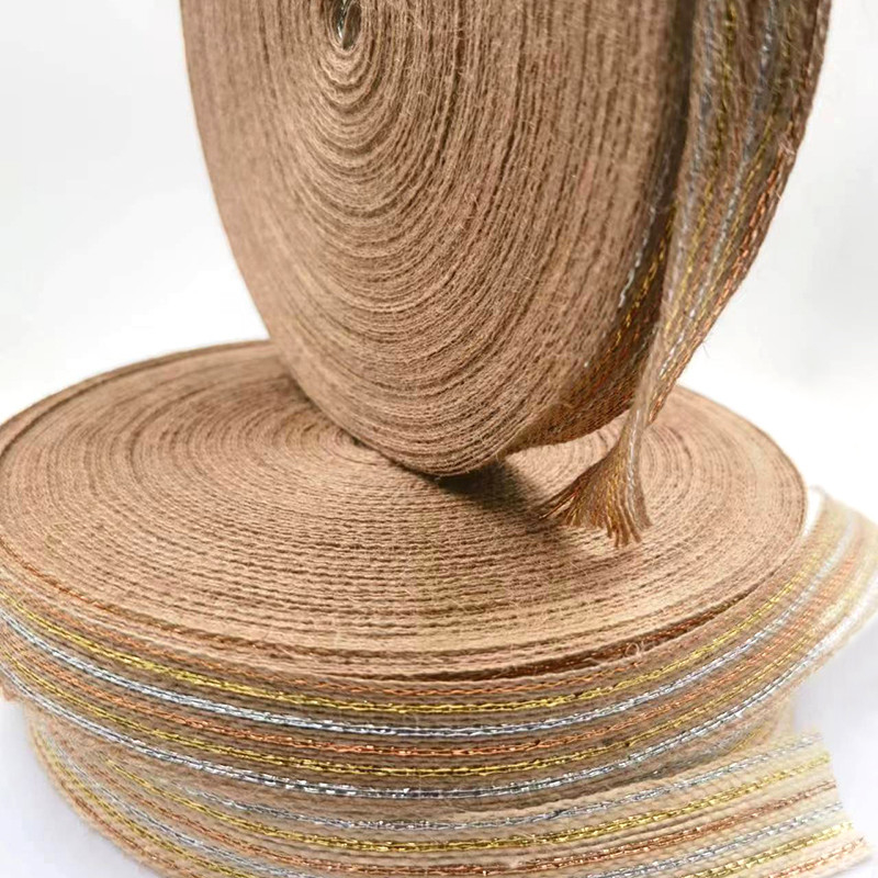 Jute-band Eco-vriendelijke vislijn 50% Jute 15% Polyester 35% PE-materiaal voor zakken