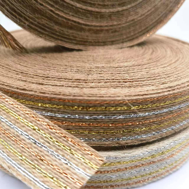 Jute-band Eco-vriendelijke vislijn 50% Jute 15% Polyester 35% PE-materiaal voor zakken