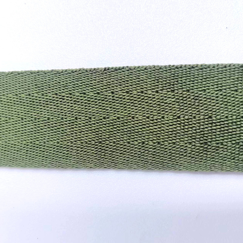 Afmeting Aanpasbaar milieuvriendelijk puur polyester haringbeen webbing voor slijtvastheid