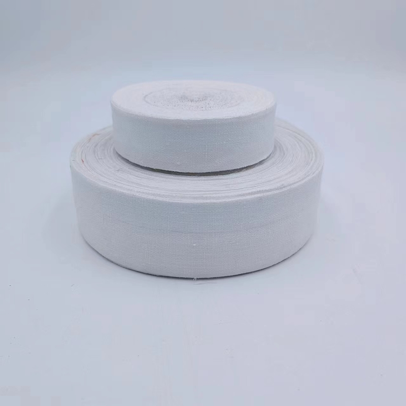 4 cm wit linnen Geweven kerstbruidsdecoratie Handgemaakte lintjes en aanpasbaar