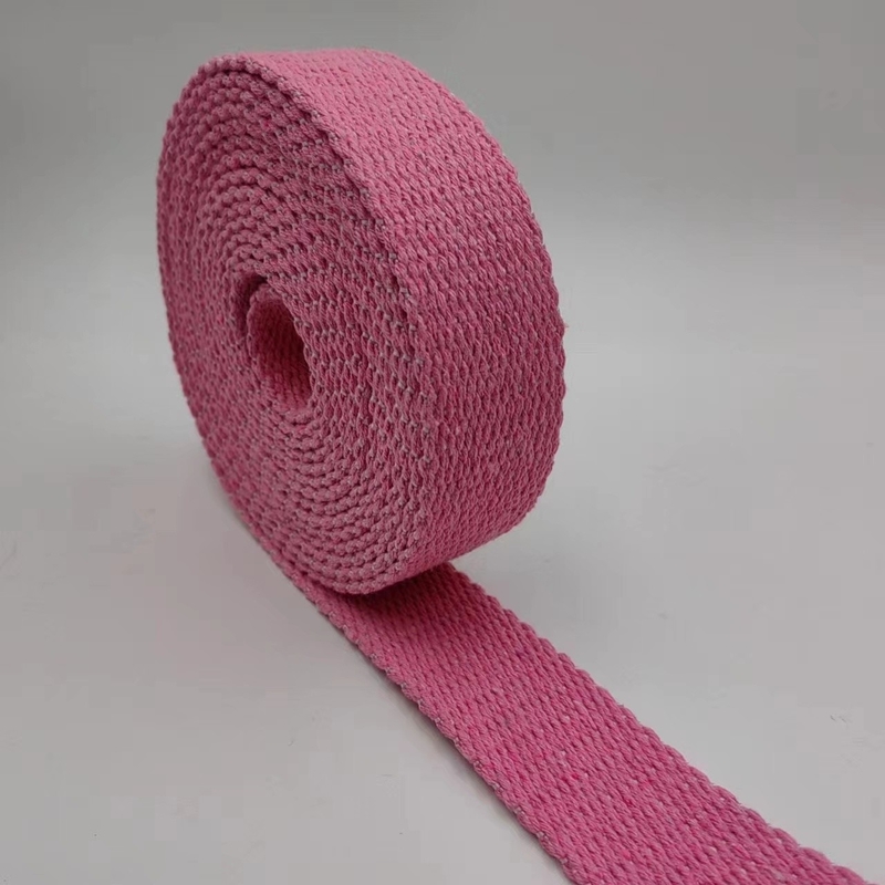Gepersonaliseerde gekleurde polyester katoen webbing voor duurzame toepassingen en oplossingen
