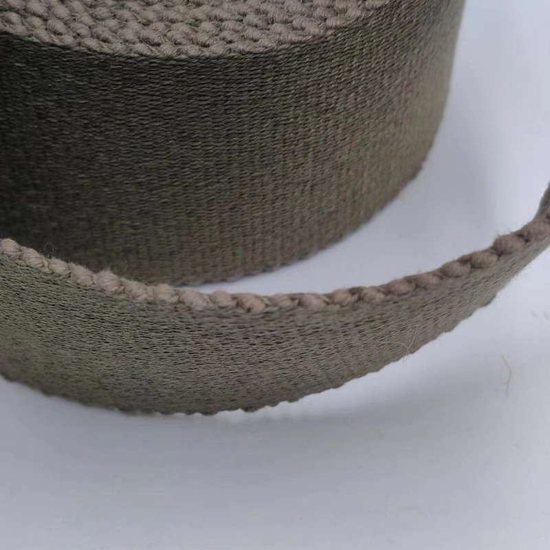 Ondersteuning 7 dagen Voorbeeld bestelling Levertyd Perlen plain cotton webbing riemen voor riemen