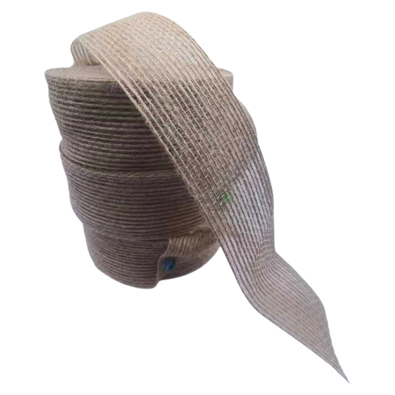 3 cm natuurlijke jute stoffen lint trouwcadeau decoratie band gevlochten vislijn