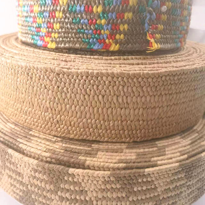 65% stro 35 % lateks gevlochten elastisch stro gevlochten band elastisch gordelband voor schoenen