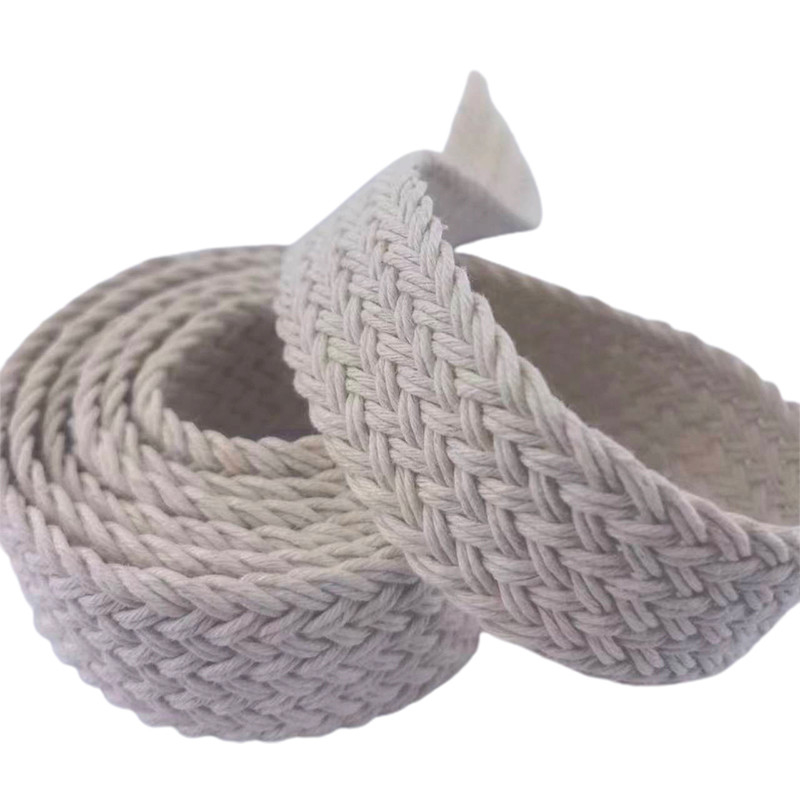 Duurzame wasstrenggordel rollen zak geweven kleding lint webbing voor tas aanpassing