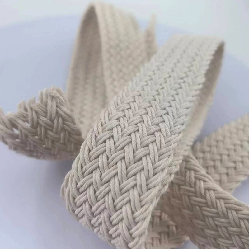 Duurzame wasstrenggordel rollen zak geweven kleding lint webbing voor tas aanpassing