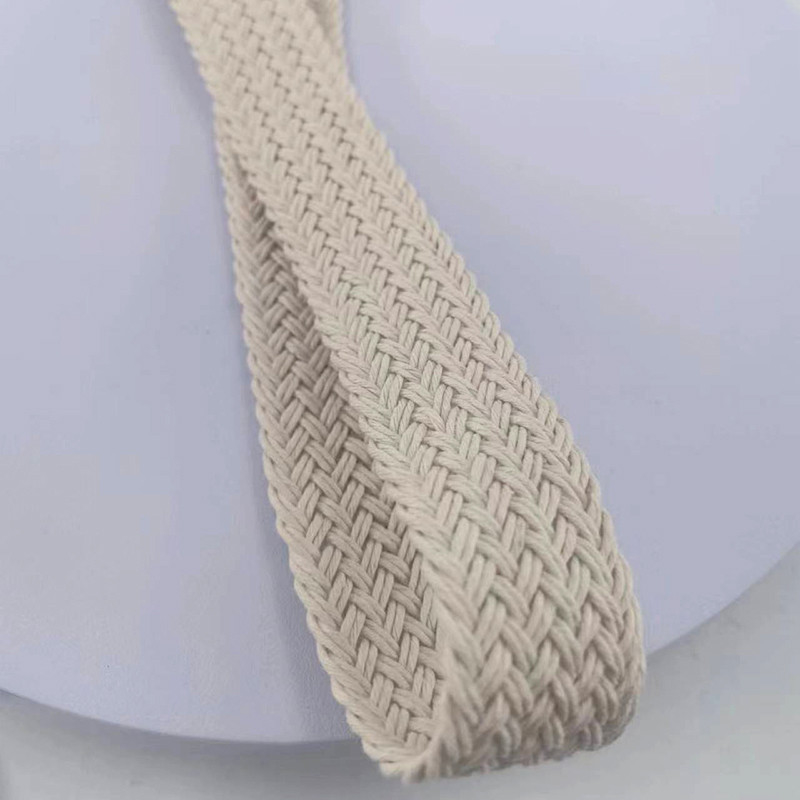 Duurzame wasstrenggordel rollen zak geweven kleding lint webbing voor tas aanpassing