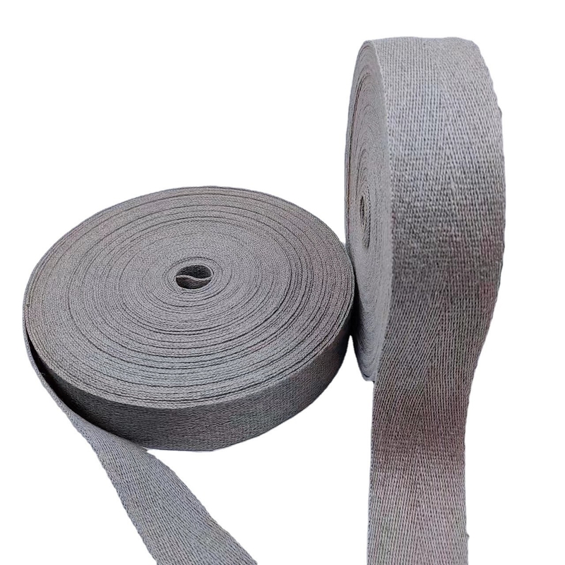 2024 Meerdere specificaties Duurzaam plain webbing voor tas aangepast kleuren vlas