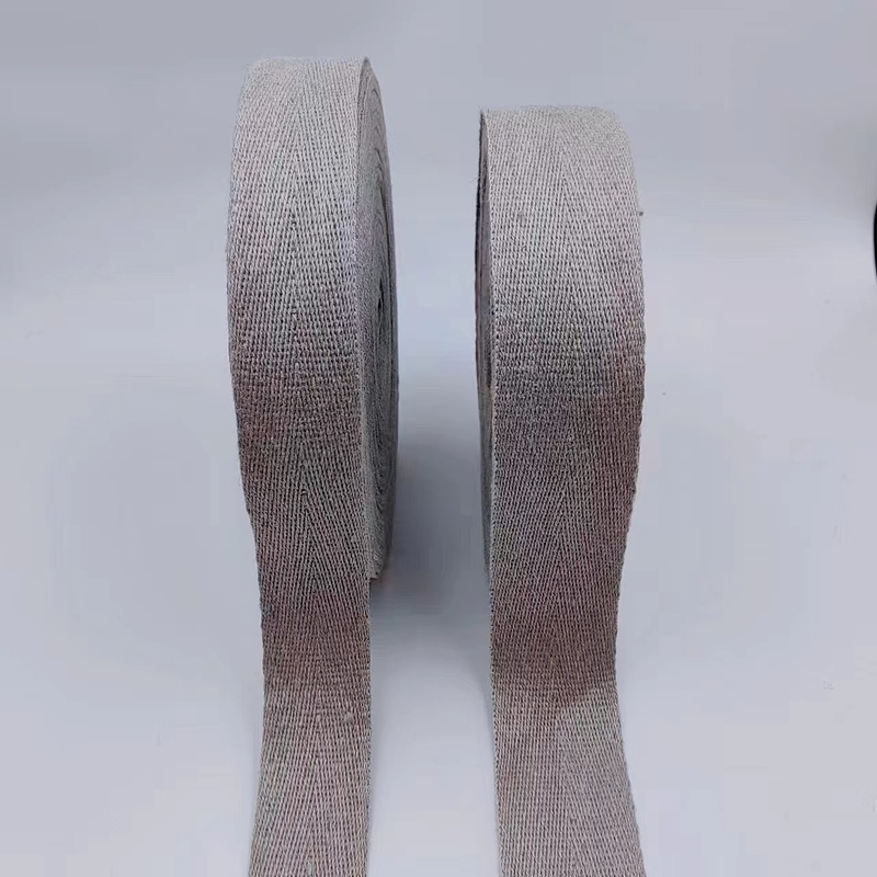 2024 Meerdere specificaties Duurzaam plain webbing voor tas aangepast kleuren vlas
