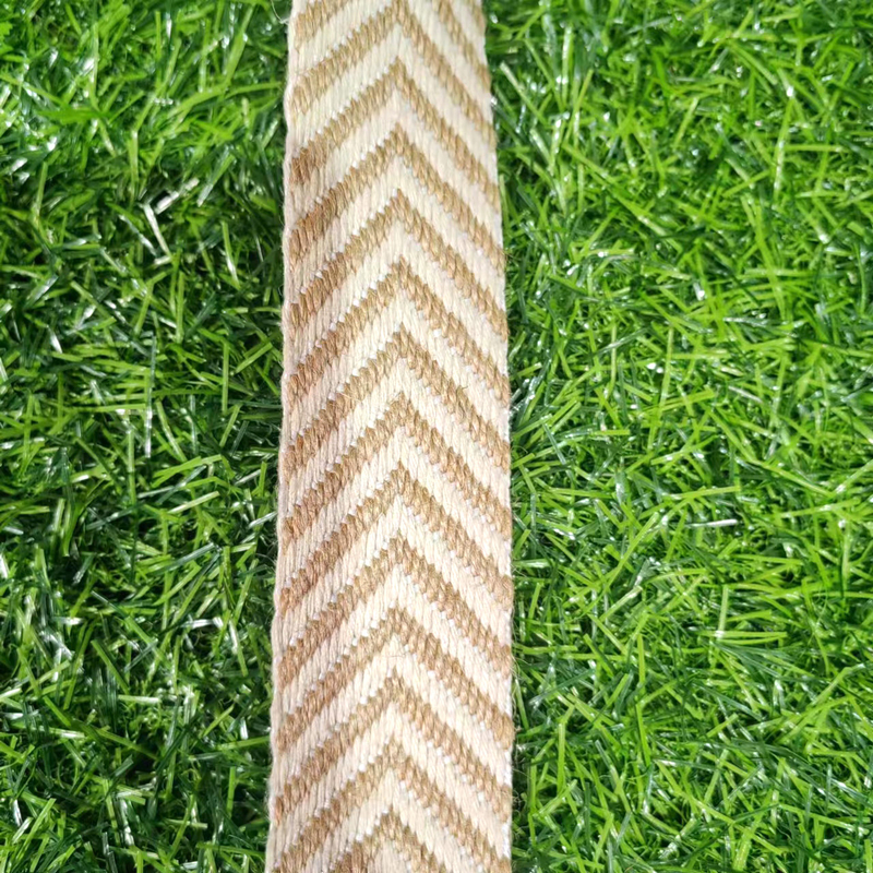 4 cm Geweven Gordel Haringbeen Graan jute webbing voor Vintage Style Zomer Hoed Accessoires