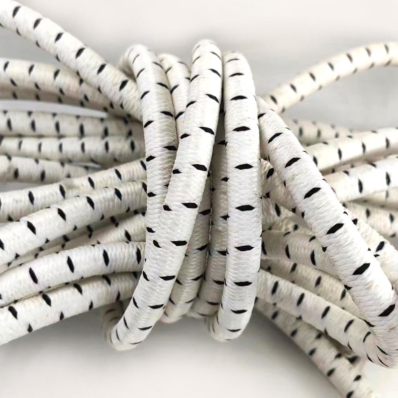 12 mm doorsnede ronde gevlochten elastisch rektouw met hoge sterkte elastisch touw