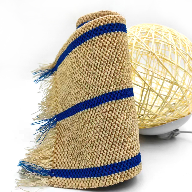 70% polyester 30% latex middelband met blauwe strepen voor kleding accessoires