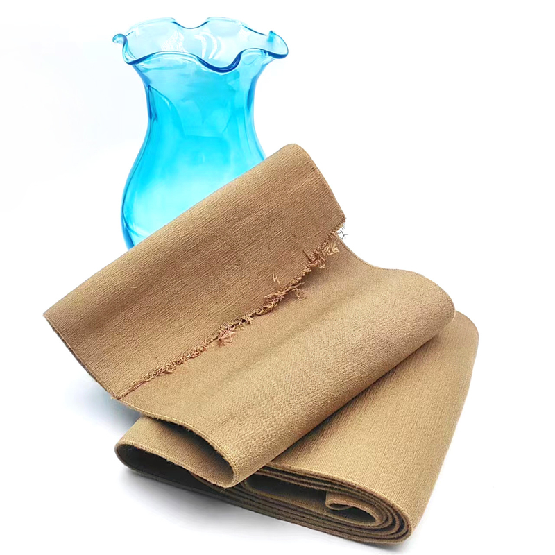 Breathable 22cm Wide Webbing Polyester Latex Cotton Elastische stof voor schoenen en laarzen