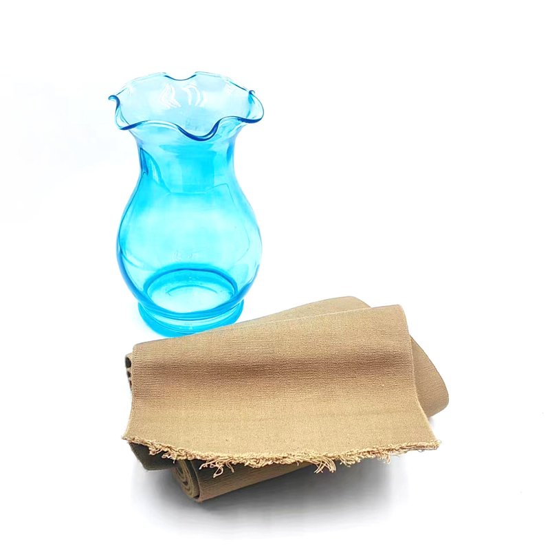 Breathable 22cm Wide Webbing Polyester Latex Cotton Elastische stof voor schoenen en laarzen