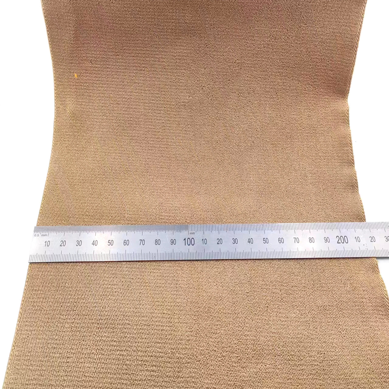 Breathable 22cm Wide Webbing Polyester Latex Cotton Elastische stof voor schoenen en laarzen