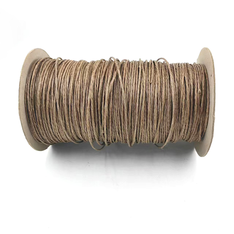 Eco-vriendelijk Duurzaam Jute Twine 2mm Jute touw Natuurlijke hennep touw Voor huisversiering Kabels