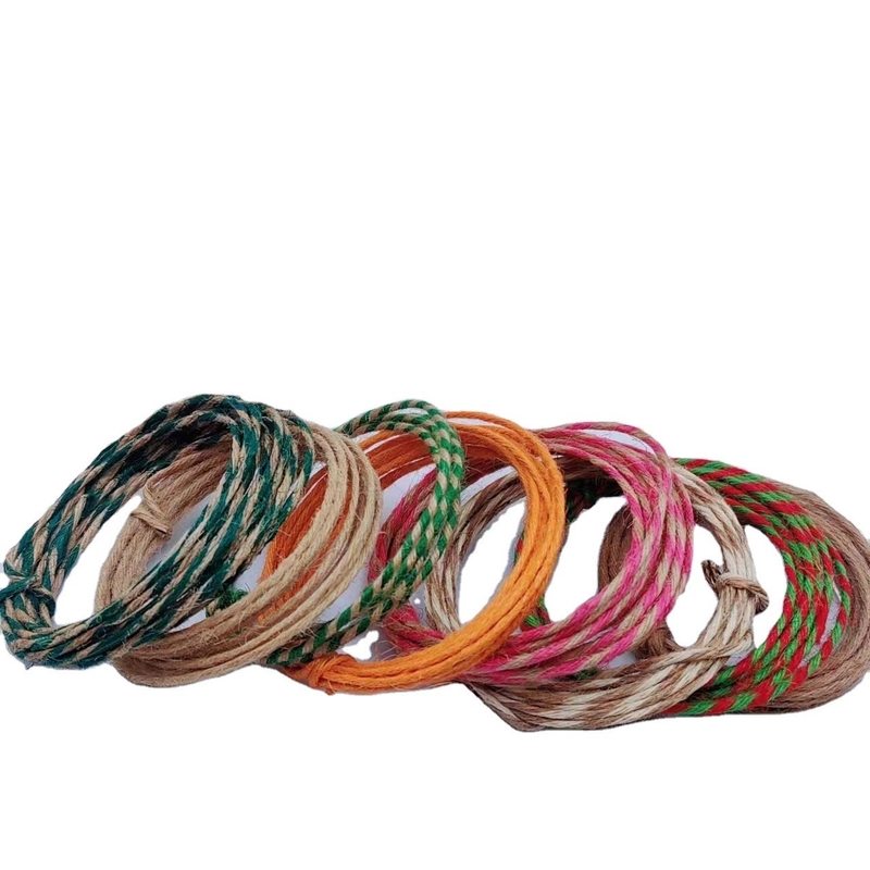 Jute touw voor DIY handgemaakte kersthuisversiering 7 dagen Voorbeeld bestelling Levertijd Ondersteuning