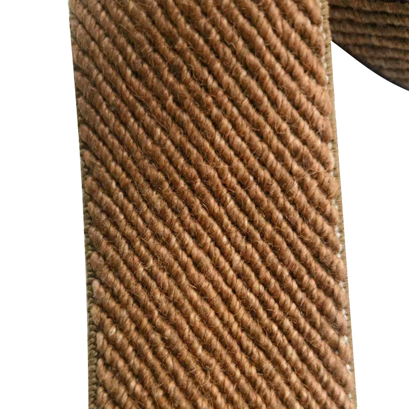 Stof geweven jute webbing elastische webbing voor kleding en kerstversieringen