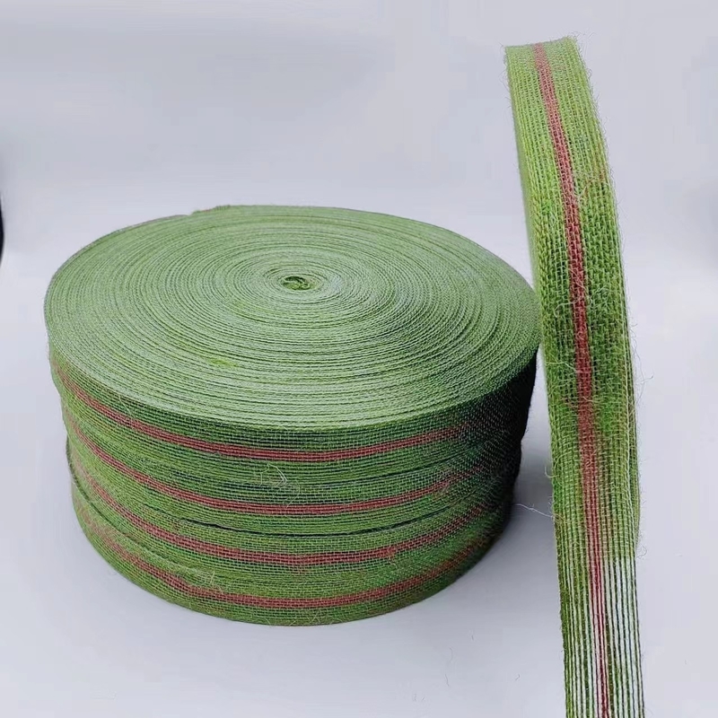 Grootte Persoonlijke jute-geweven linten milieuvriendelijke keuze voor kleding en textiel
