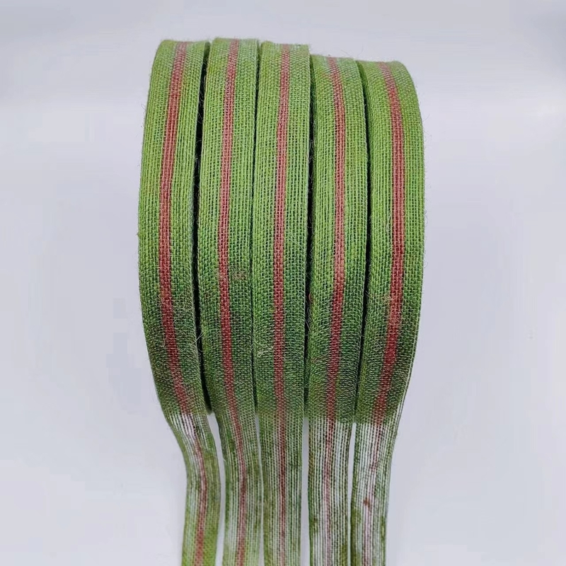 Grootte Persoonlijke jute-geweven linten milieuvriendelijke keuze voor kleding en textiel