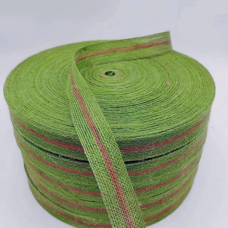 Grootte Persoonlijke jute-geweven linten milieuvriendelijke keuze voor kleding en textiel