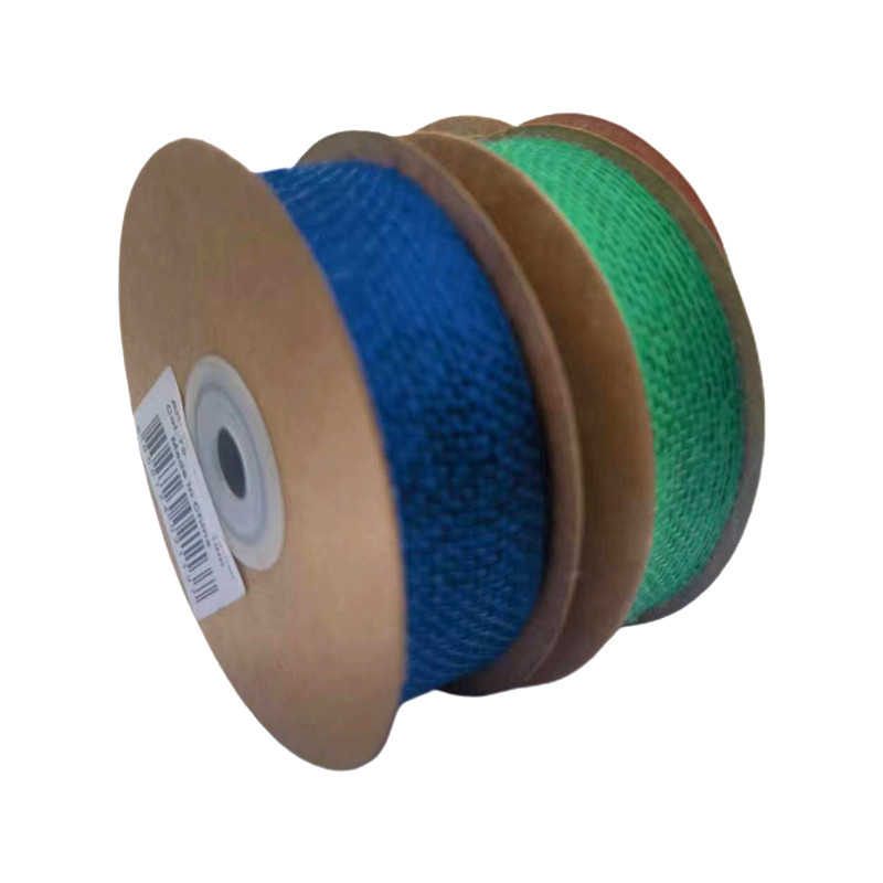 1 mm dikte rood groen blauw riem roller nylon jute lint webbing voor tasband