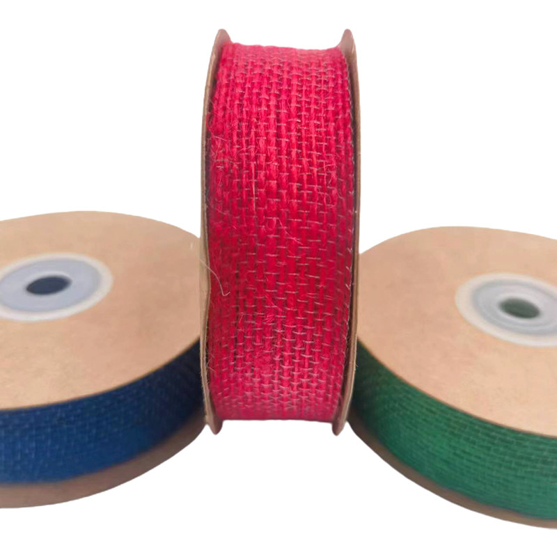 1 mm dikte rood groen blauw riem roller nylon jute lint webbing voor tasband