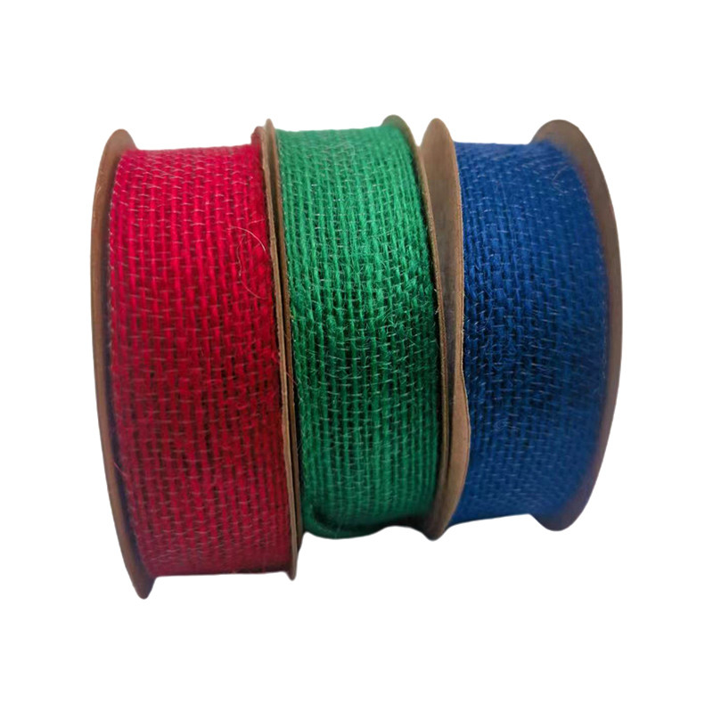 1 mm dikte rood groen blauw riem roller nylon jute lint webbing voor tasband