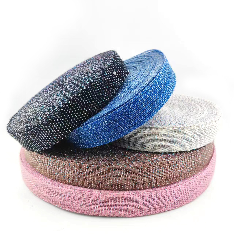 Stijl milieuvriendelijke jute webbing voor huis textiel handwerk en kleding accessoires