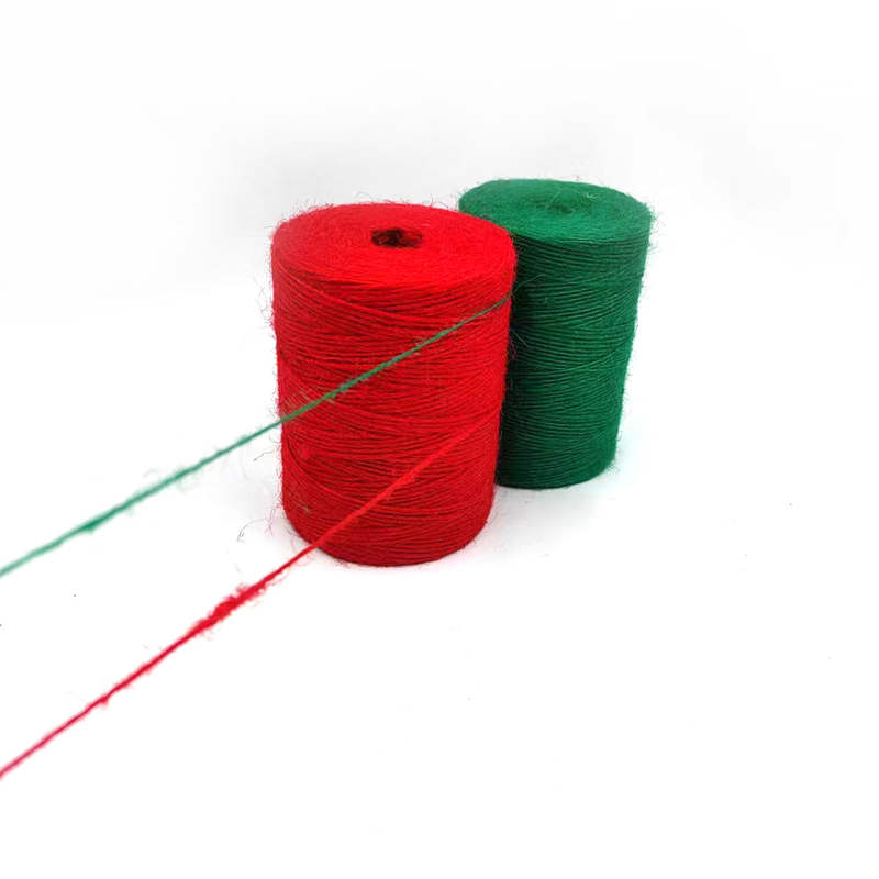 1 mm kleurrijke jute twine roll Duurzaam jute touw touw voor kaart cadeau verpakking