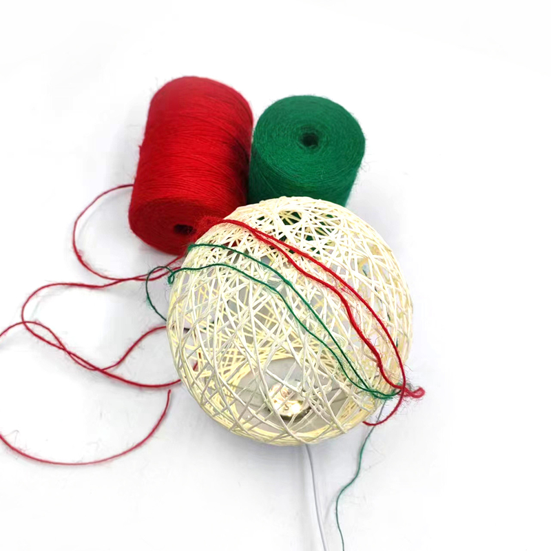 1 mm kleurrijke jute twine roll Duurzaam jute touw touw voor kaart cadeau verpakking