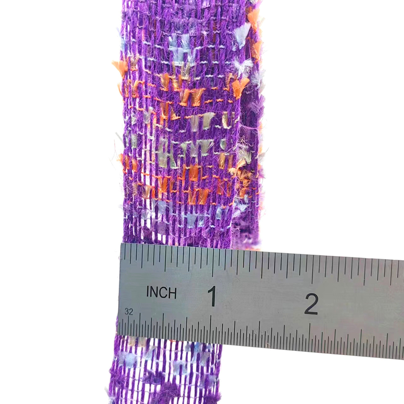 Handgemaakte Diy haar accessoires Boog lint Drijvende bloemen Superieur 100% jute materiaal