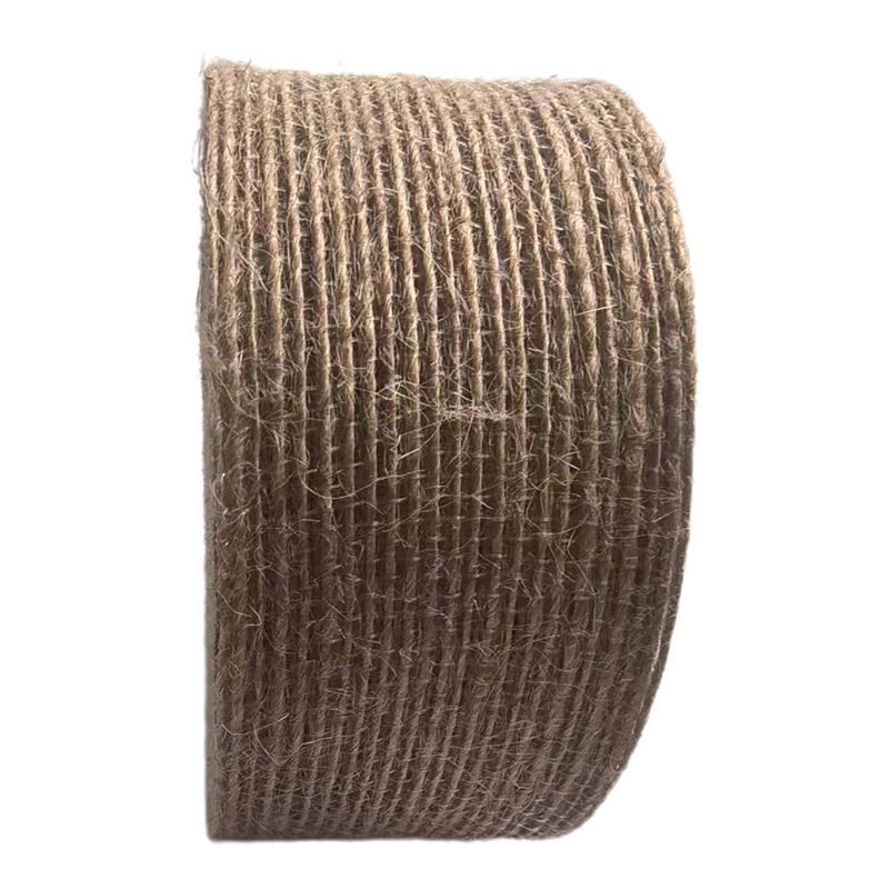 80% jute 20% polyester lint 10*10*4 cm webbing voor duurzame en cadeaudekoratie