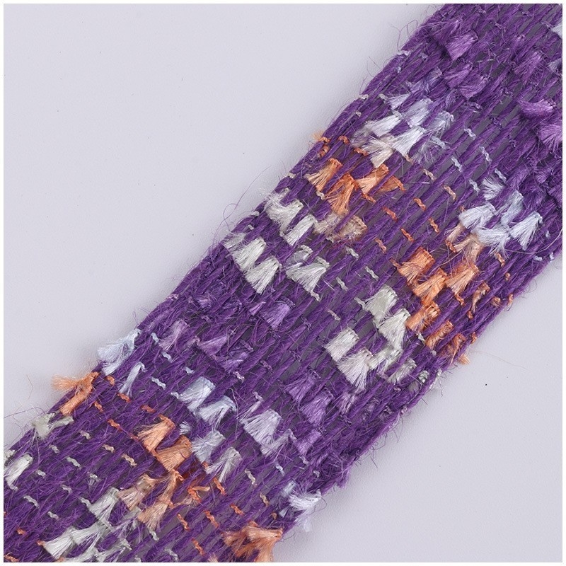 Kleurband Kleding Accessoires kant jute lint voor modieuze en casual stijl