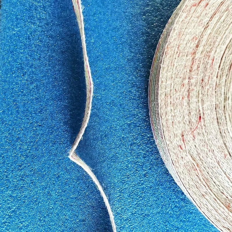Zevenkleurig hennep lint breedte aangepast breedte voor aanpasbaar en multifunctionele