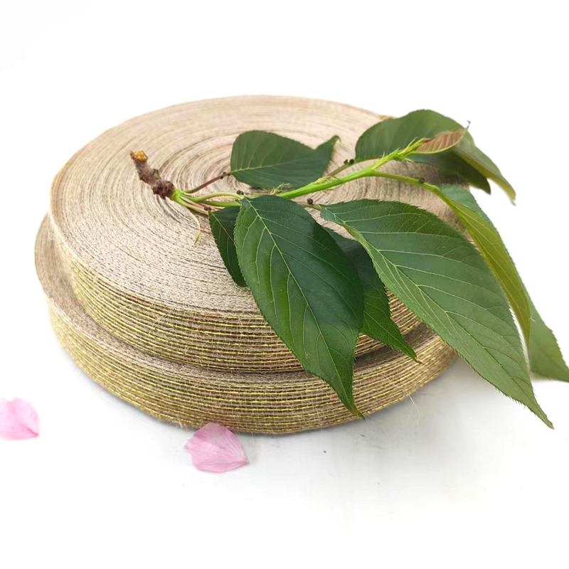 DIY Jute Ribbon met 25mm Hemp Jute Webbing Simple Style Burlap Fish Silk Ribbon