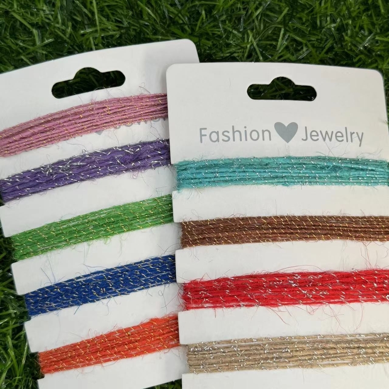 7 dagen Voorbeeld bestelling Levertyd voor grensoverschrijdende kleur Jute touw Kerstversiering