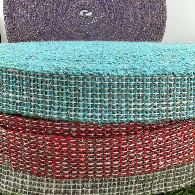 4 cm jute lint Zuivere natuurlijke jute kleur voor milieuvriendelijke cadeauverpakking