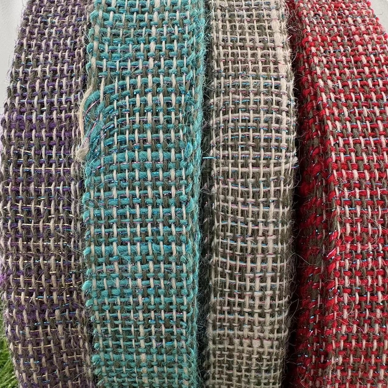 4 cm jute lint Zuivere natuurlijke jute kleur voor milieuvriendelijke cadeauverpakking