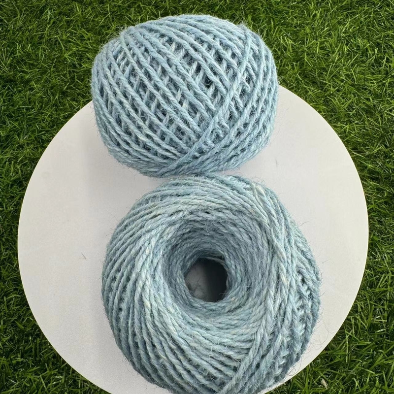 Home Textiel Jute gevlochten touw met milieuvriendelijke kleurstoffen van fabrikanten van kleurtouw