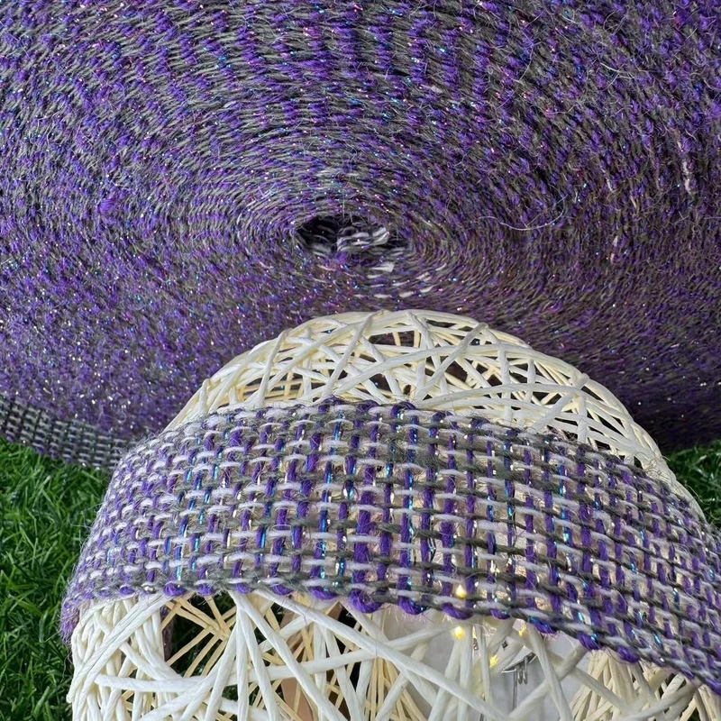 100% jute handgemaakt milieuvriendelijk zelfgemaakt jute lint voor verjaardagscadeau in pure natuurlijke kleur