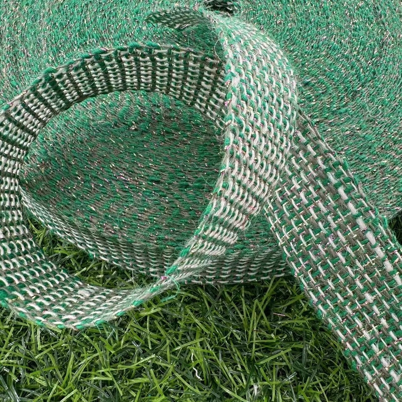 Gepersonaliseerde Pure Natural Jute Kleur Jute Ribbon voor Gift Packaging Webbing