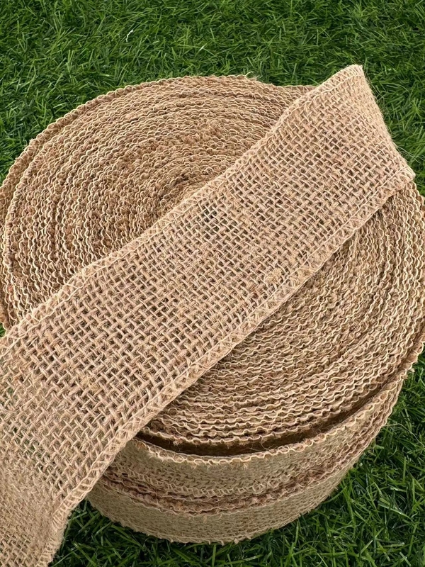 Comfortabel jute mesh lint voor duurzame huisversiering Natuurlijk en milieuvriendelijk